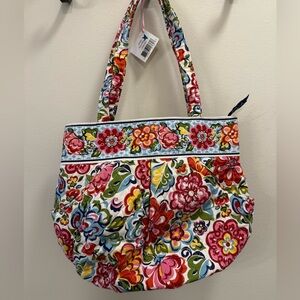 Vera Bradley BNWT Hope Garden Retired Print Tote Bag